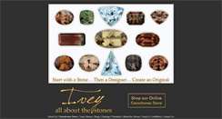 Desktop Screenshot of iveygemstones.com